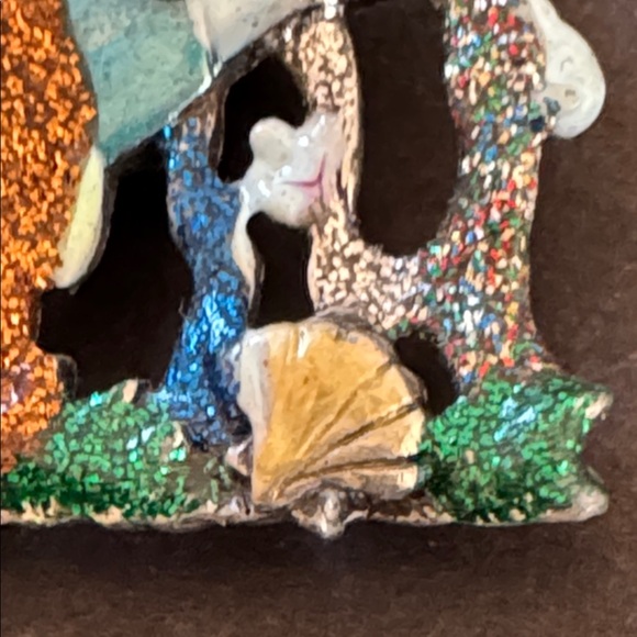 Vintage Under the Sea Fish and Coral JJ Brooch - Picture 13 of 13